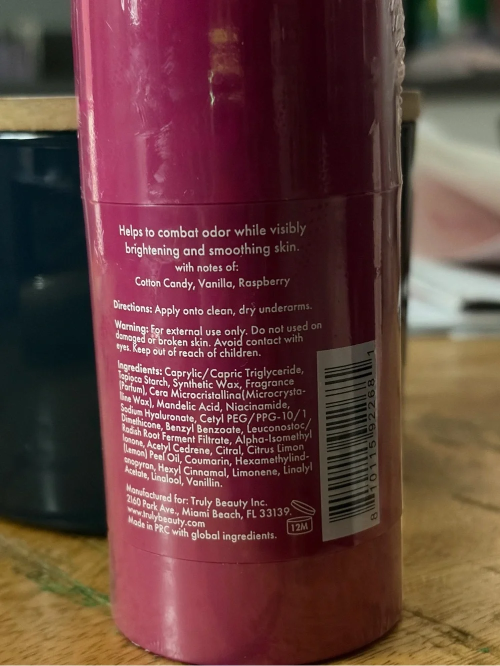 TRULY Beauty Unicorn Fruit Aluminum-Free Deodorant 3oz - BRAND NEW/ SEALED ✨🩷